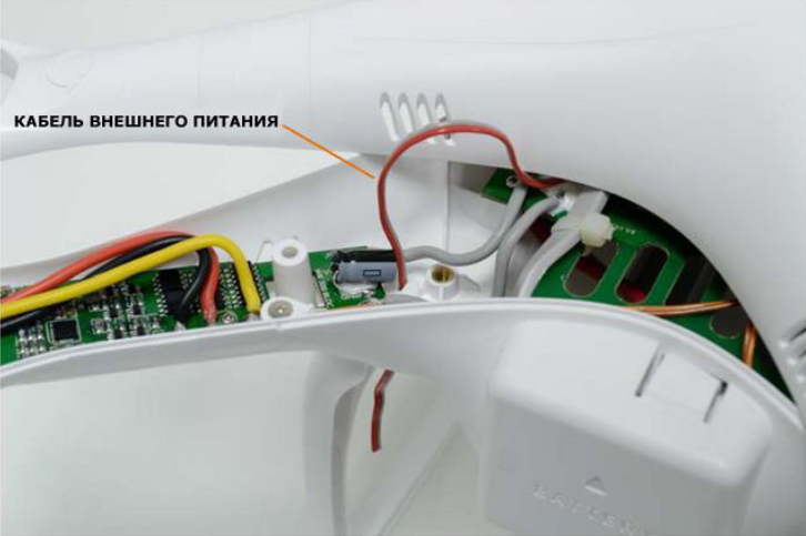 ������� ���������� � ������������� DJI PHANTOM