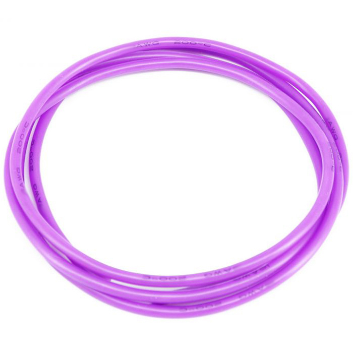 24 AWG GTI 40x0,08x1000�� ������ ���������� ���������� (24AWG-Purple-1M)