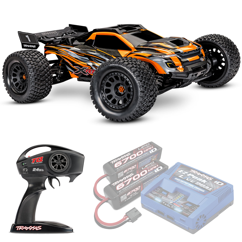 XRT Traxxas VXL 8S TSM 1:5 4WD RTR ������� �� ����� (78086-4-ORNG)