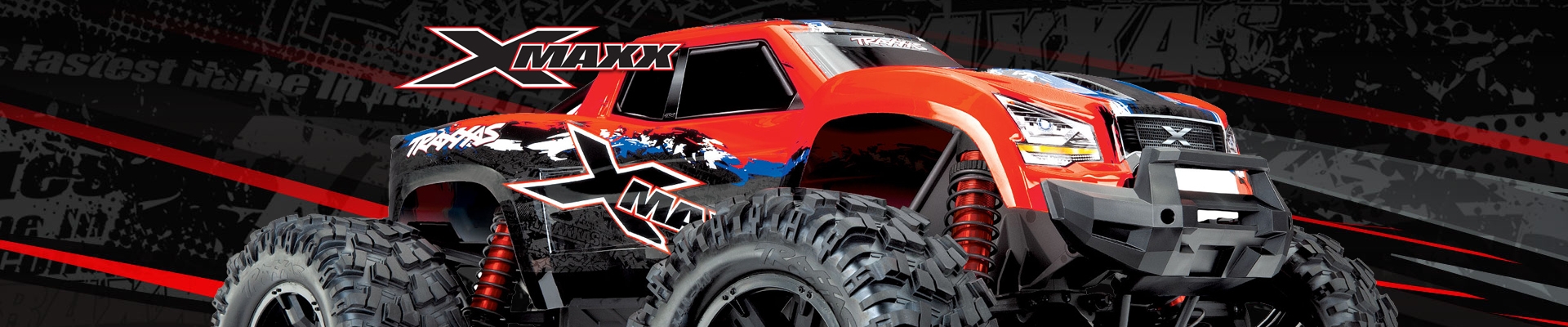 TRAXXAS X-MAXX BELTED VXL 8S TSM 77096-4-RED