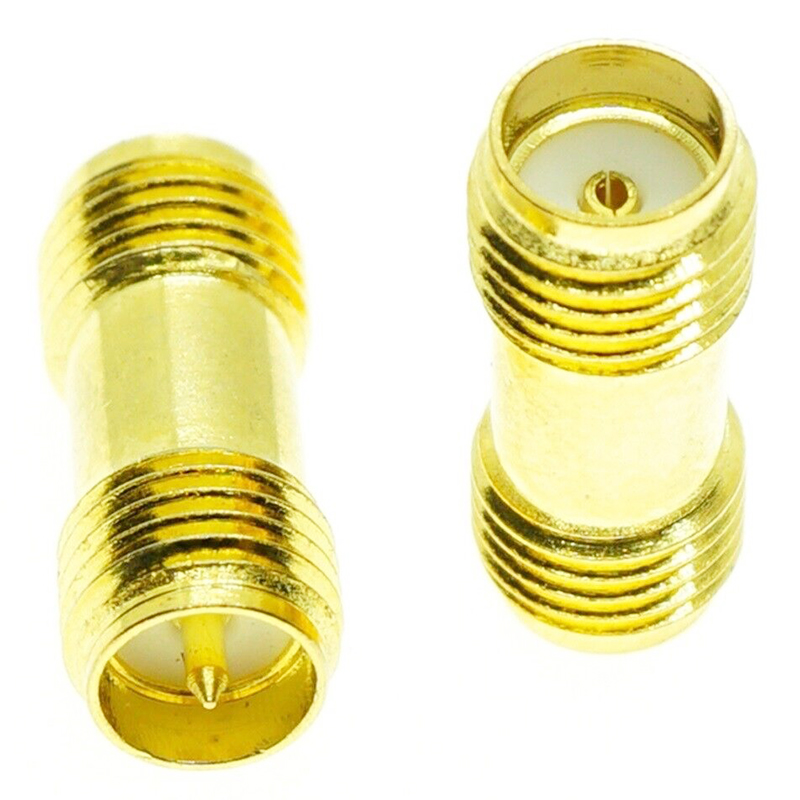 ���������� SMA Female to RP-SMA Female Gold