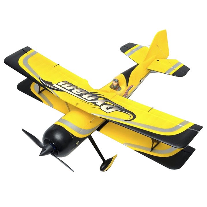˳��� Dynam Pitts model 12 3D Brushless 1070�� RTF (DY8947-Yellow RTF)