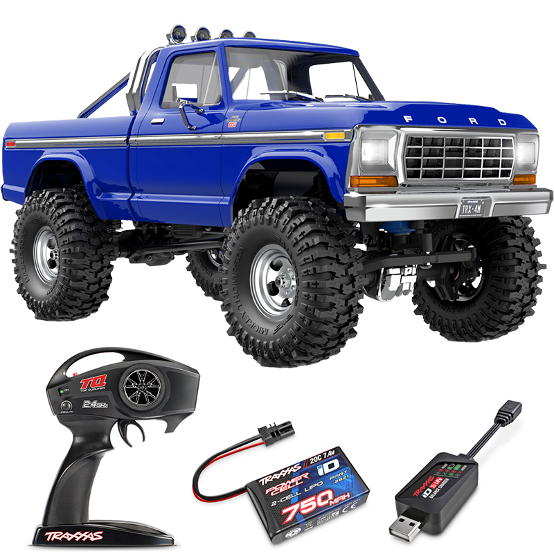 FORD F150 Traxxas 1979 TRX-4M High Trail Edition 1:18 4WD RTR ������� �� ����� (97044-1-BLUE)