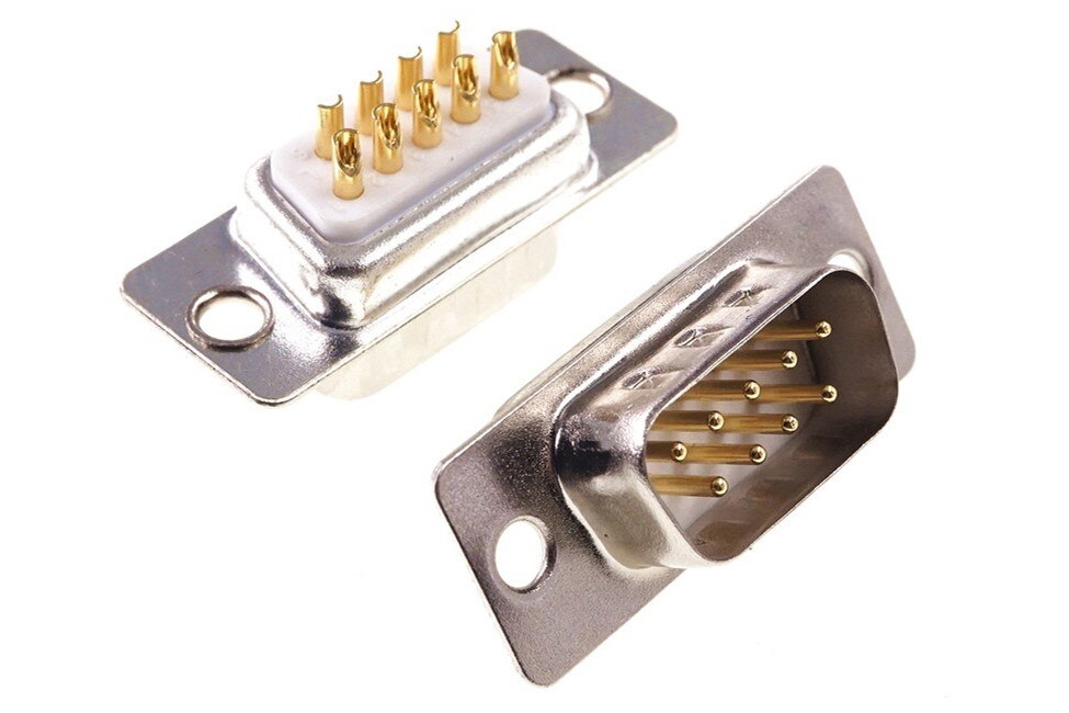 �������� DB9 2u Gold RS232 COM-���� Male