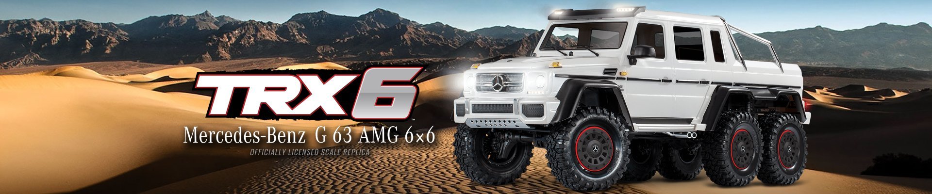 Traxxas TRX-6 Mercedes-Benz G 63 AMG 6x6 88296-4