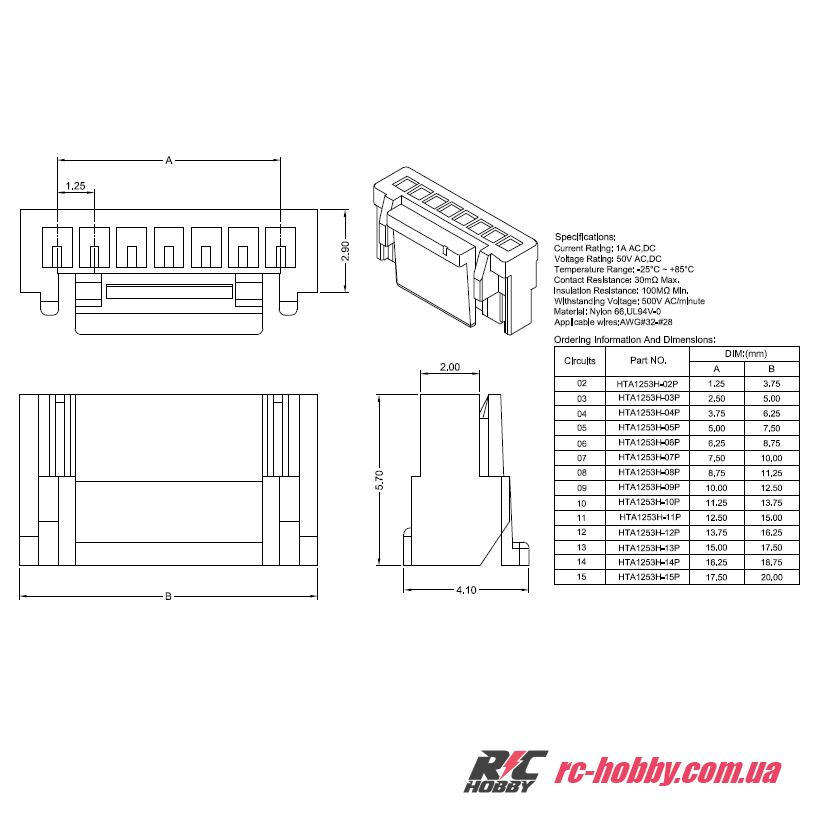 JST-GH-1.25-6P-28AWG-200MM-3