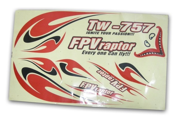 �������� �������� ����� VolantexRC FPVRaptor 1600�� (V-757-Dec)