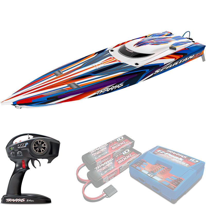 SPARTAN SR Traxxas VXL 36" TSM RTR ����� �� ����� (103076-4-ORNG)