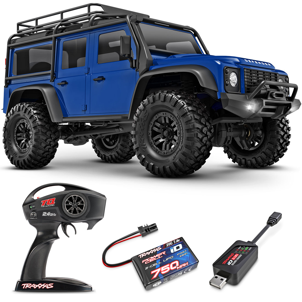 LAND ROVER DEFENDER Traxxas TRX-4M 1:18 4WD RTR ������� �� ����� (97054-1-BLUE)