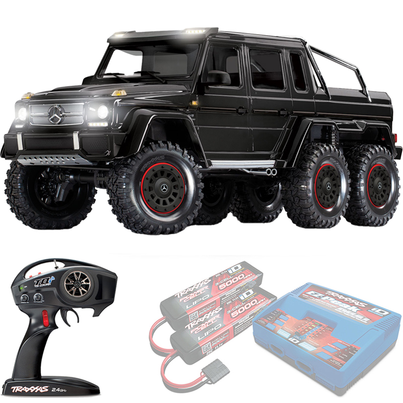 MERCEDES-BENZ G 63 AMG Traxxas TRX-6 Clipless 1:10 6X6 RTR ������� �� ����� (88296-4-BLK)