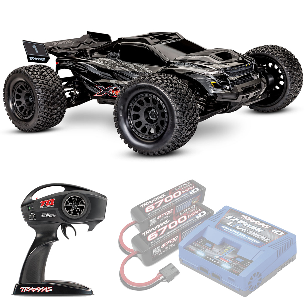 XRT Traxxas VXL 8S TSM 1:5 4WD RTR ������� �� ����� (78086-4-BLK)