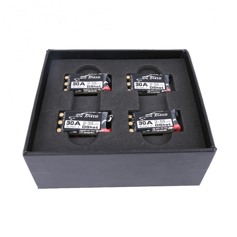 ���� ���������� ������ Tattu 30A ESC BLHeli_S 2-5S Dshot 4�� (TA-ESC-30A-4PCS)