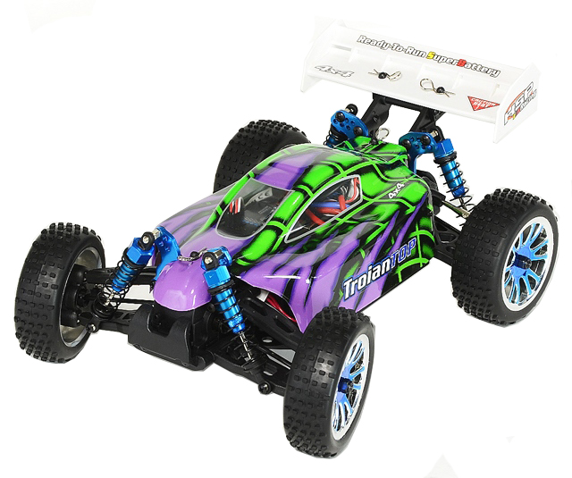 ������� �� ����� ������������� HSP Racing Troian Brushless Buggy 1:16 RTR 280 �� 4WD 2,4 ��� (94185TOP)