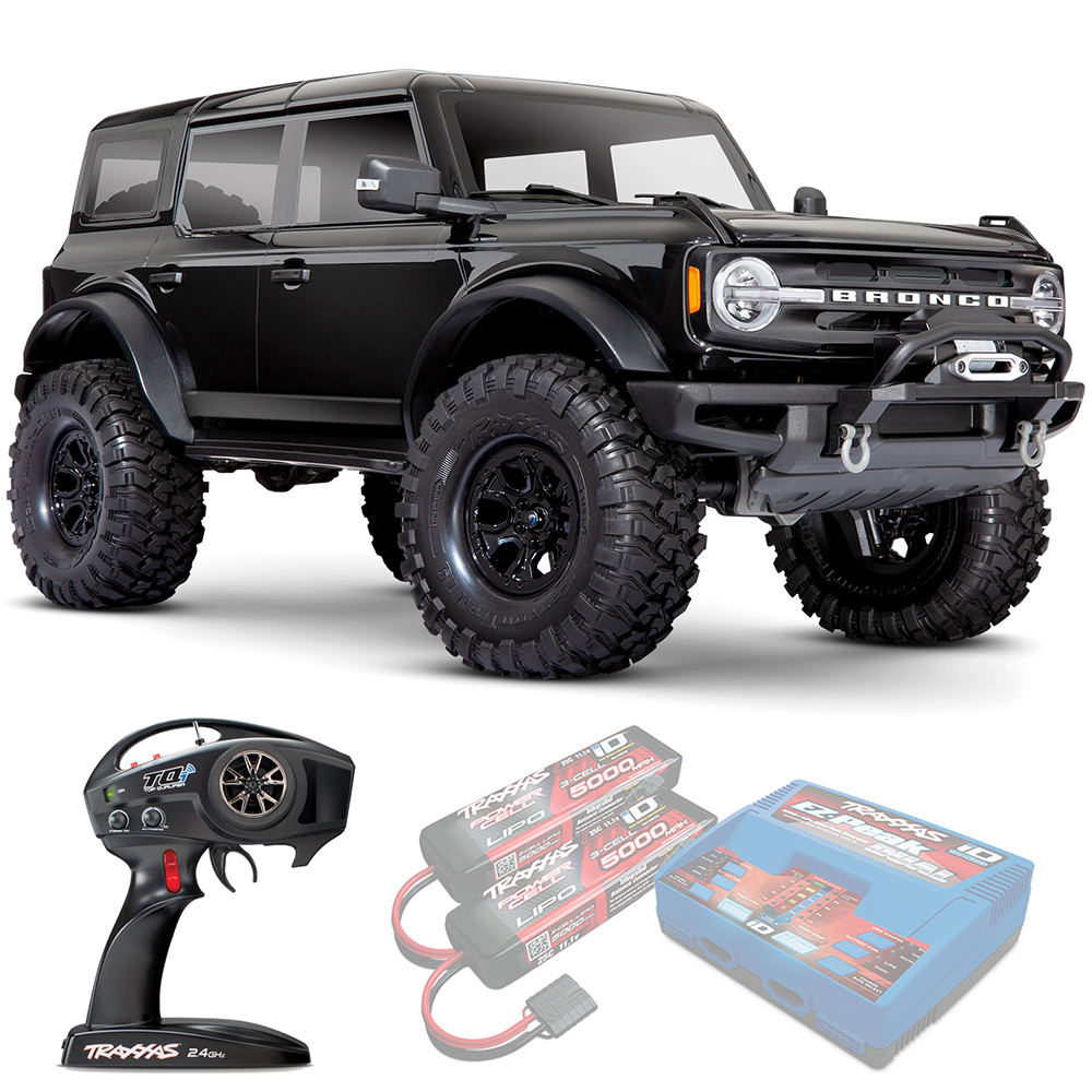 FORD BRONCO Traxxas 2021 TRX-4 1:10 4WD RTR ������� �� ����� (92076-4-BLK)