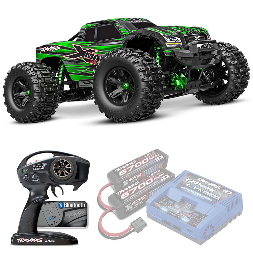 X-MAXX Ultimate Traxxas 8S VXL TSM 1:5 4WD RTR ������� �� ����� (77097-4-GRN)