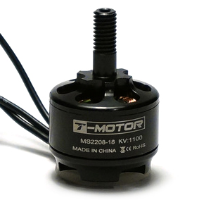 ������ T-Motor MS2208-18 KV1100 2-3S 110W ��� �������������