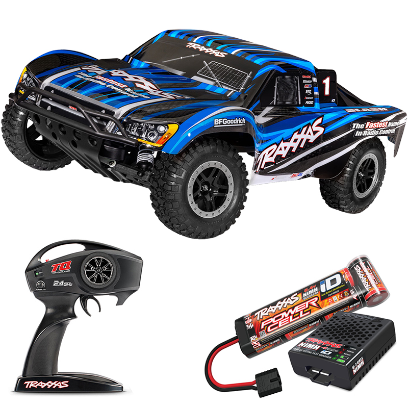 SLASH HD Traxxas 1:10 2WD RTR ������� �� ����� (58234-8-BLUE)
