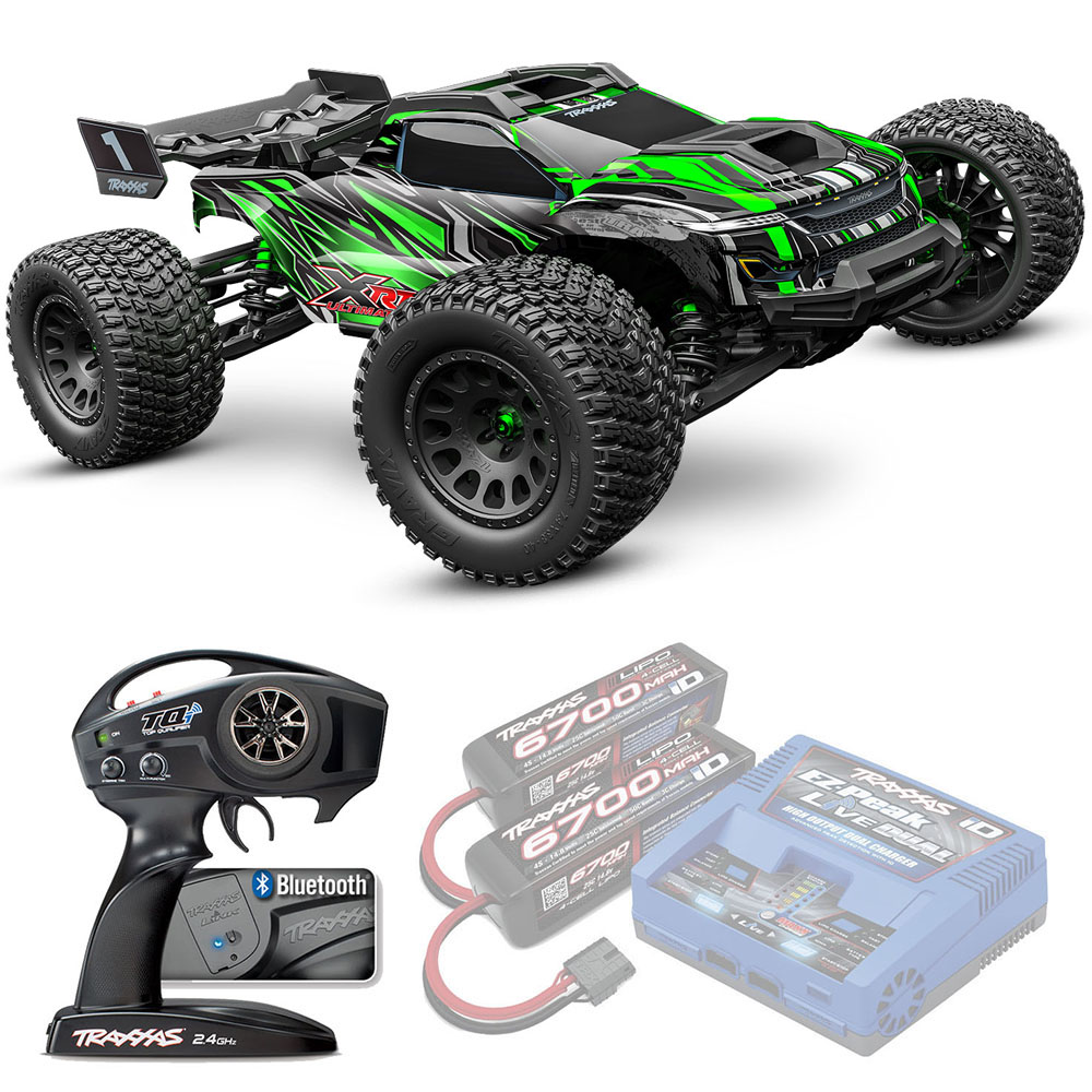 XRT Ultimate Traxxas VXL 8S TSM 1:5 4WD RTR ������� �� ����� (78097-4-GRN)
