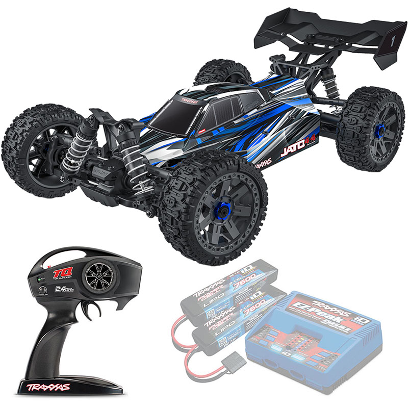 JATO 4X4 Traxxas BL-2s 1:8 4WD RTR ������� �� ����� (90154-4-BLUE)