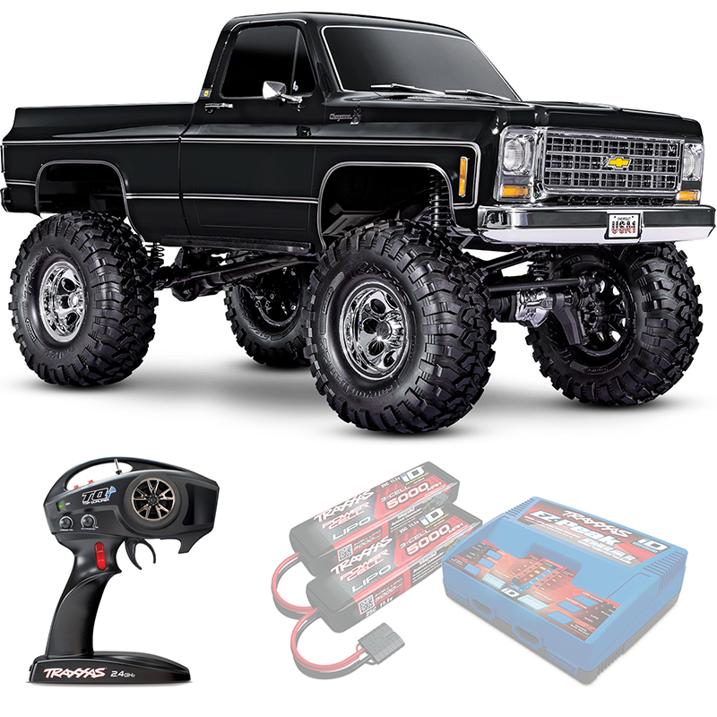 CHEVROLET K10 Traxxas 1979 TRX-4 High Trail Edition 1:10 4WD RTR ������� �� ����� (92056-4-BLK)