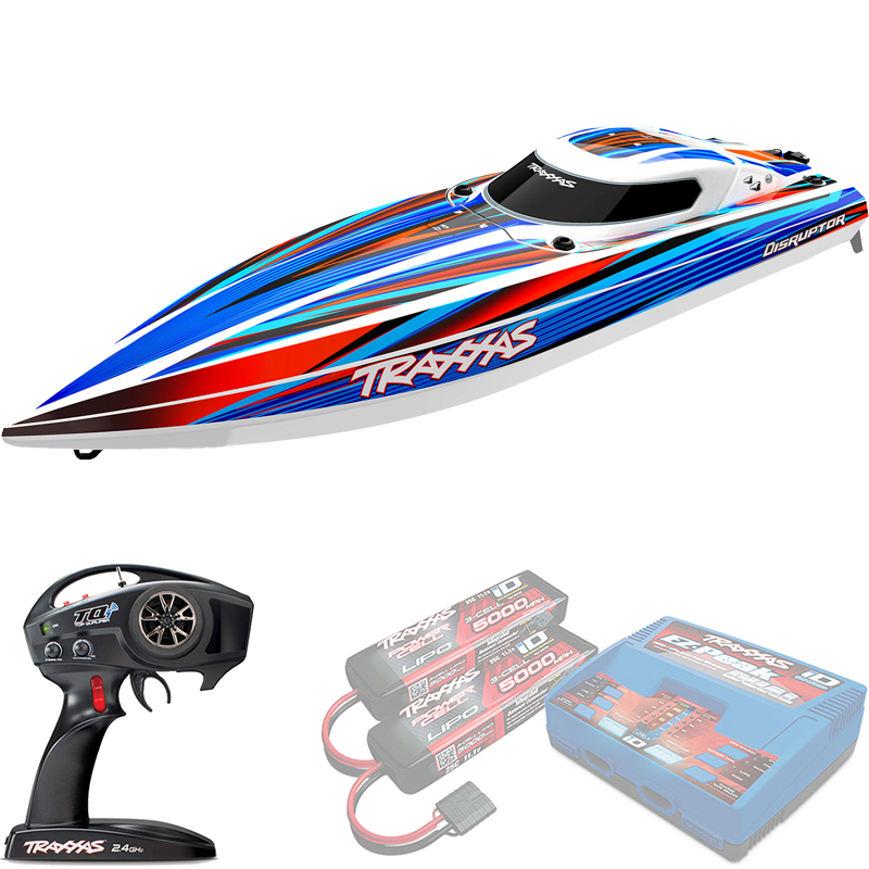 DISRUPTOR Traxxas VXL RTR ����� �� ����� (106064-4-BLUE)