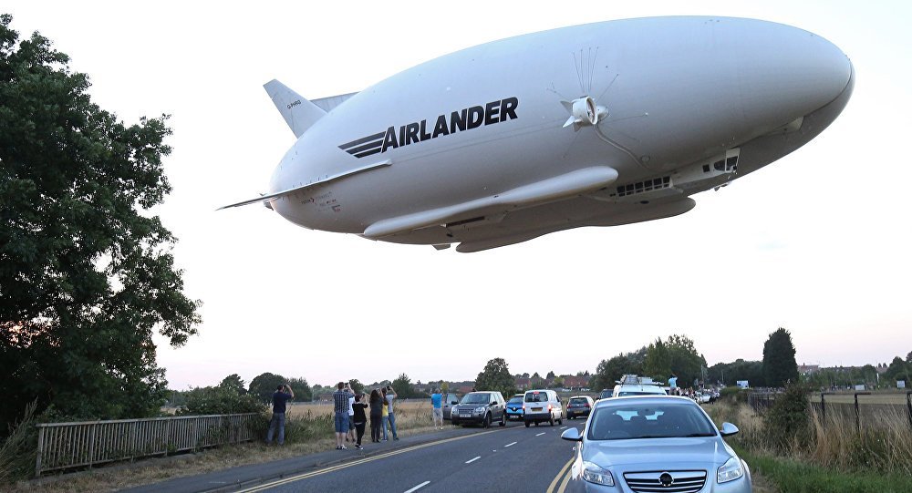 ��������� ��������� Airlander 10 ����� ������� �� ���� ������ ����������
