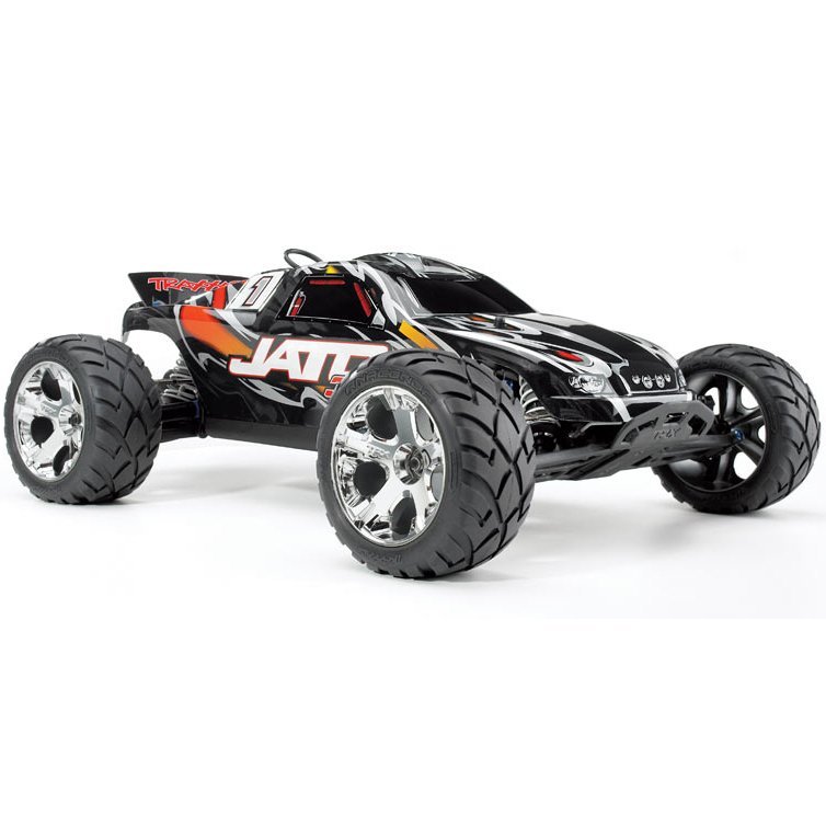������� �� ����� ��������� Traxxas Jato 3,3 Nitro Stadium Truck 1:10 RTR 420 �� 2WD 2,4 ��� (55077-3 Orange)