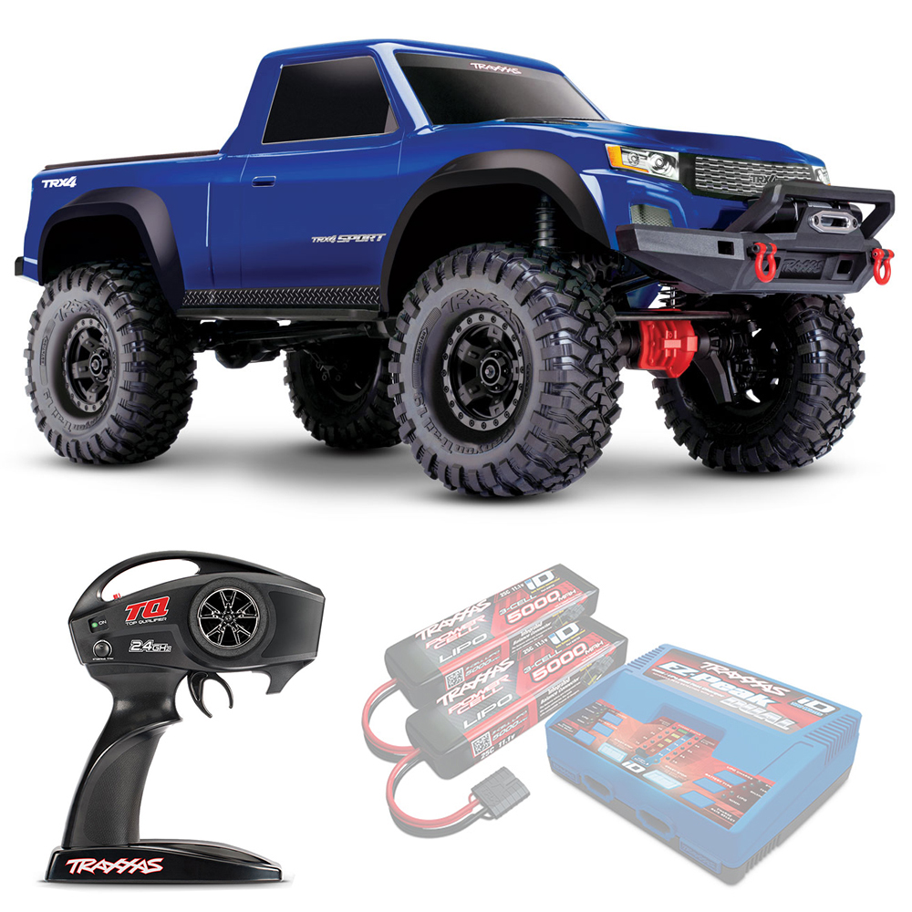 TRX-4 SPORT Traxxas 1:10 4WD RTR ������� �� ����� (82224-4-BLUE)