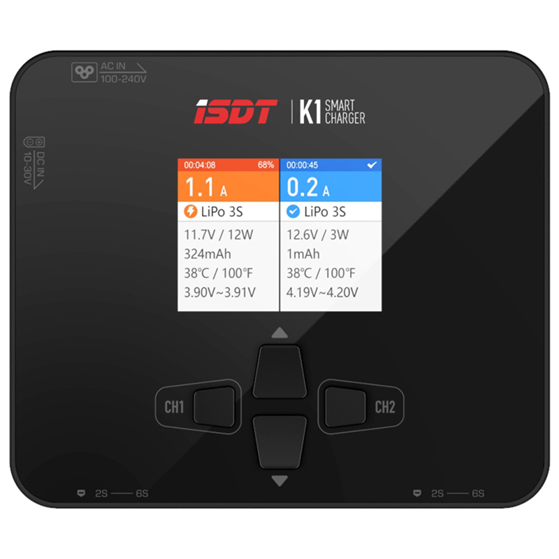 K1 ISDT AC100-240� DC10-30� 1,0-26,4� 0,1-10� AC100�� DC250�� 2CH �������� ������� (ISDT K1)