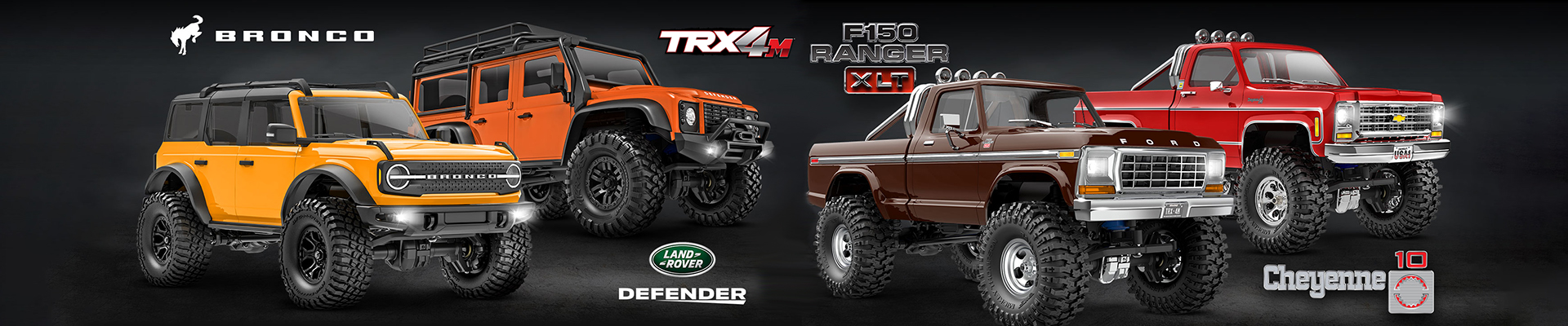TRX-4M-TRAXXAS-BRONCO-F150-DEFENDER-K10