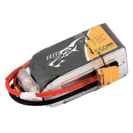 ���������� Tattu LiPO 14,8� 1550��� 4S 75C 71�34�34�� 180� XT60 (TA-75C-1550-4S1P)