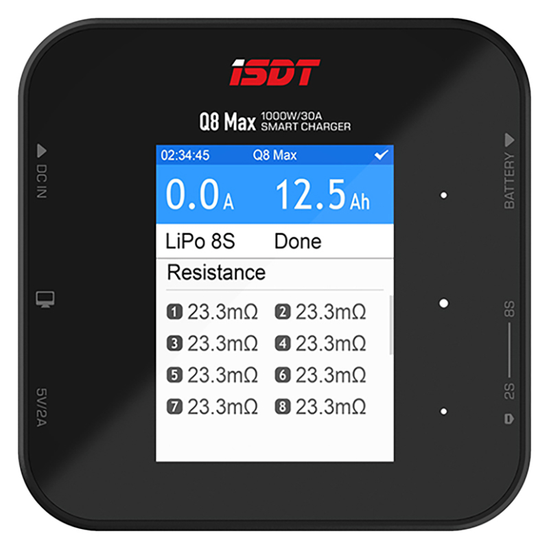 Q8 MAX ISDT DC10-34� 1,0-34� 0,2-30� 1000�� �������� ������� (ISDT Q8 Max)