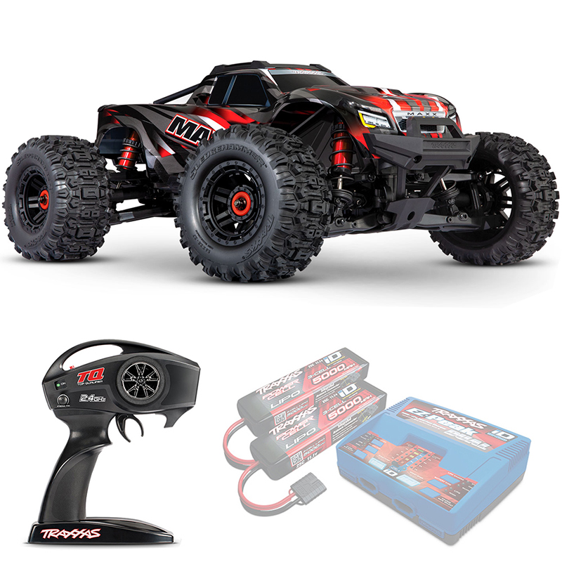 MAXX Traxxas WideMaxx 1:10 4WD RTR ������� �� ����� (89086-4-RED)