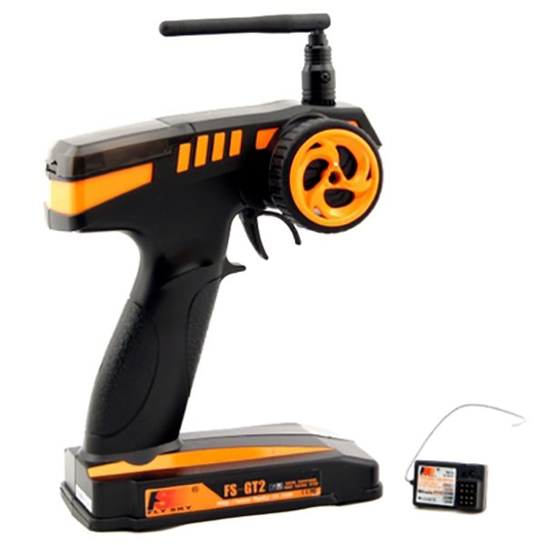 ����� ��������� FlySky FS-GT2 2CH � ��������� FS-GR3E 3CH 2,4��� (FS-GT2+GR3E)