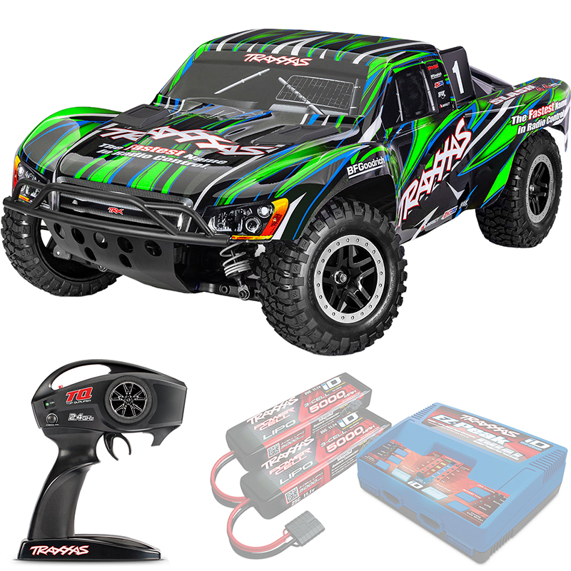 SLASH 4x4 Traxxas VXL HD TSM 1:10 4WD RTR ������� �� ����� (68386-4-GRN)