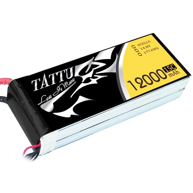 ����������� Tattu LiPO 14,8� 12000��� 4S 15C 179�70�39�� 1064� EC5 (TA-15C-12000-4S1P)