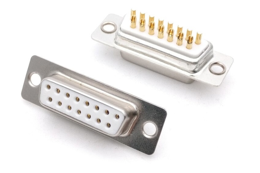 50 �� - ��������� DB15 2u Gold RS232 COM-���� Female