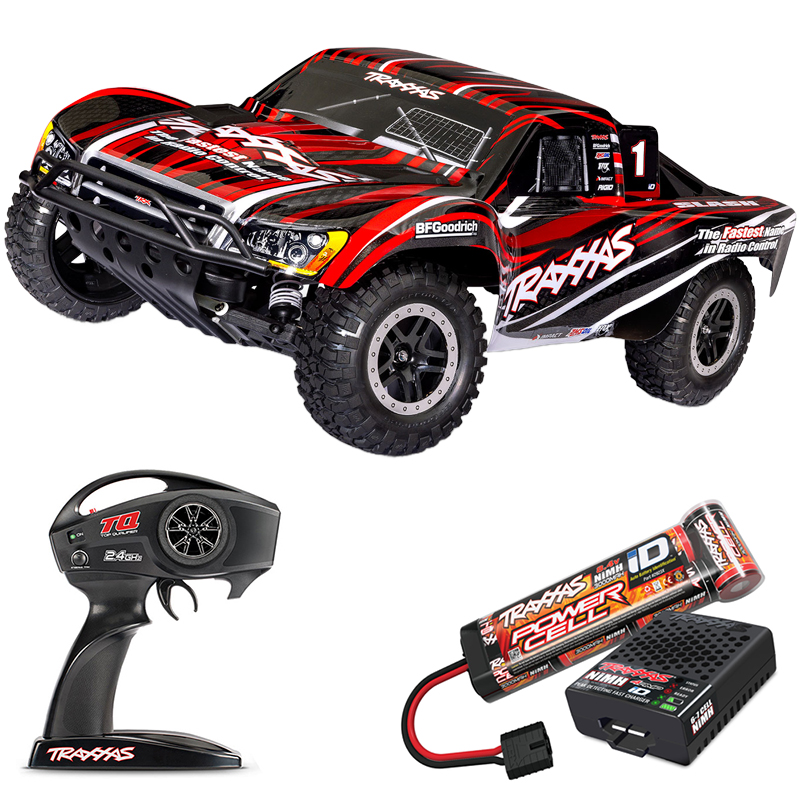 SLASH HD Traxxas 1:10 2WD RTR ������� �� ����� (58234-8-RED)