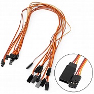 ���������� ����� JR 22AWG 90�� (22AWG-Servo-JR-MF-NT-90CM)