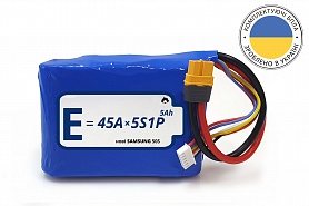 ���������� ������ ��� ������ DJI Mavic 3 Energy Life Li-Ion 5S1P 21700-50S 12AWG XT60-F (001)