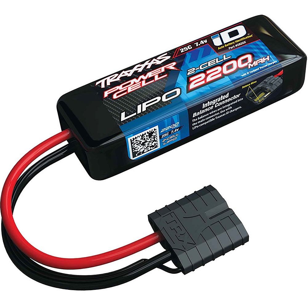 2820X Traxxas LiPO 7,4� 2200��� 2S 25C 88�35�20�� 119� Traxxas iD ����������