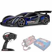 XO-1 Traxxas Brushless TSM 1:7 4WD RTR ������� �� ����� (64077-3-BLUEX)
