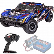 SLASH Traxxas BL-2S HD 1:10 2WD RTR ������� �� ����� (58334-4-BLUE)