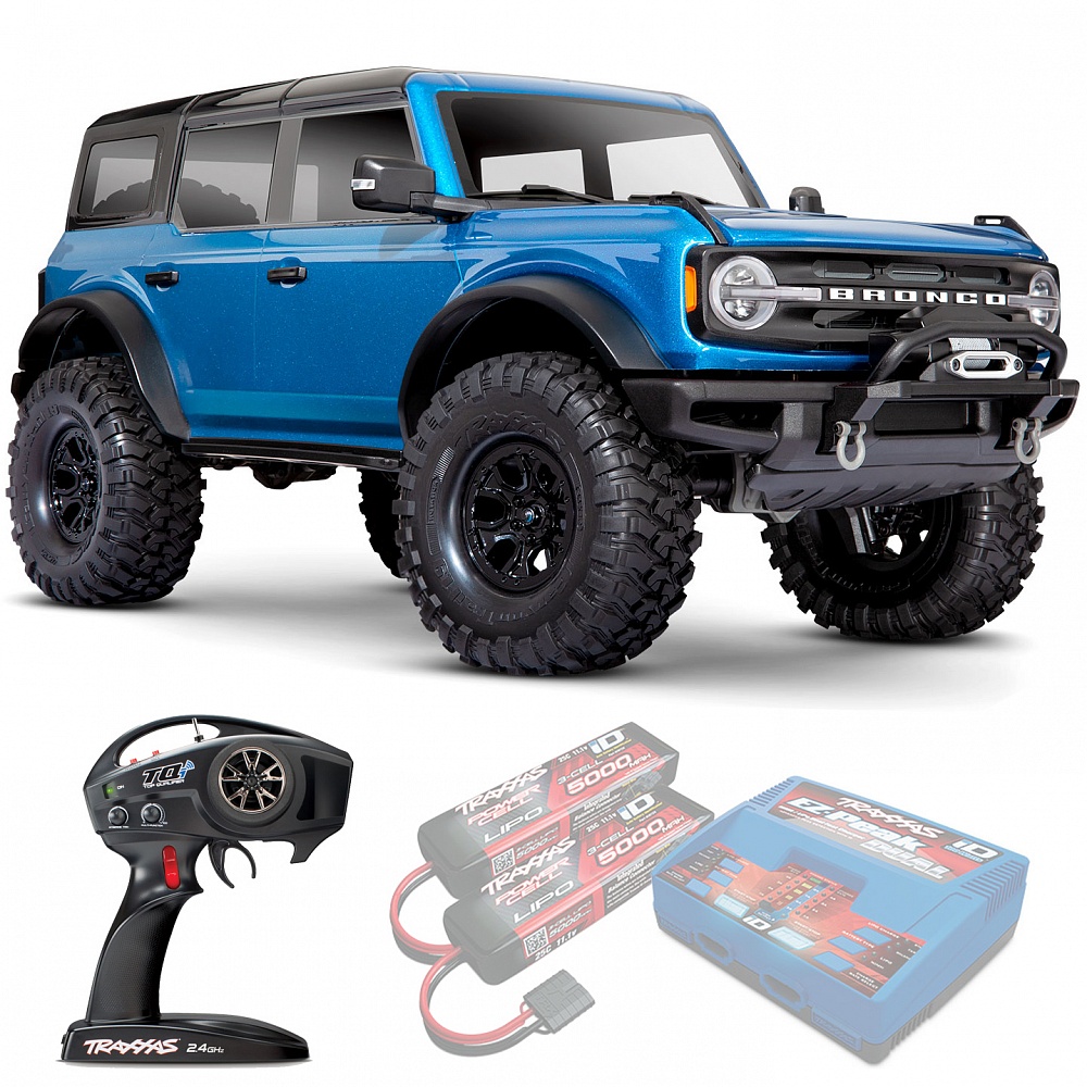 FORD BRONCO Traxxas 2021 TRX-4 1:10 4WD RTR ������� �� ����� (92076-4-VBLU)