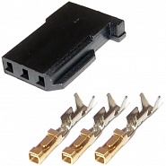 100�� Futaba J Servo 3-Pin Female ���'�� ����� ���� ����������� (Futaba-J-3P-F)