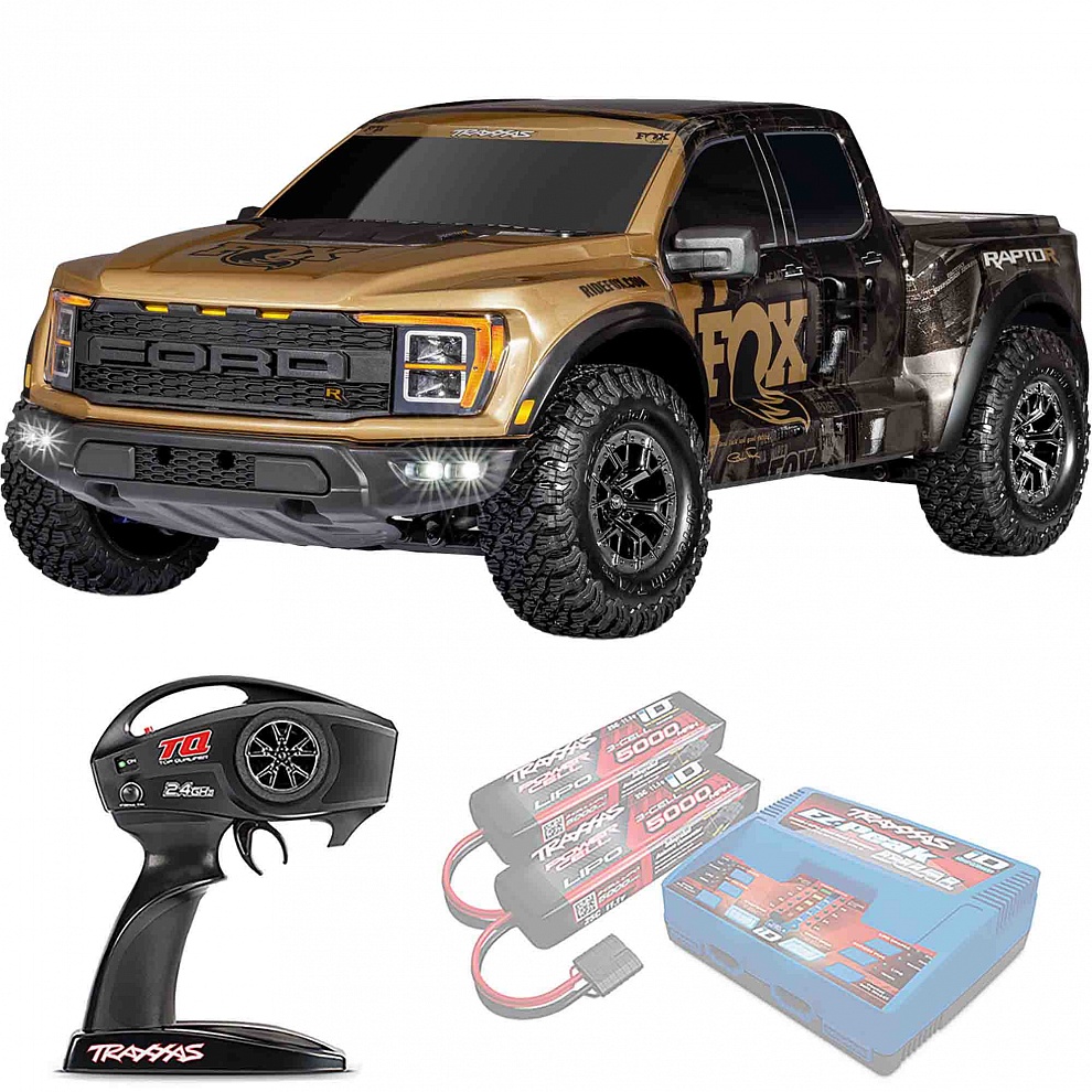 FORD RAPTOR R Ultimate Traxxas F150 4X4 TSM 1:10 4WD RTR ������� �� ����� (101177-4-FOXSE)