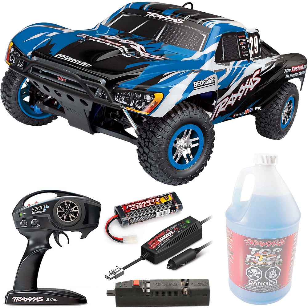 SLAYER PRO 4X4 Traxxas Nitro TSM 1:10 4WD RTR ������� �� ����� (59076-3-BLUE)