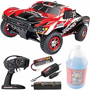 SLAYER PRO 4X4 Traxxas Nitro TSM 1:10 4WD RTR ������� �� ����� (59076-3-RED)