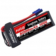 ���������� HRB GRAPHENE LiPO 25,9� 6000��� 7S 100C 155�48�63�� 1028� EC5 (HRB-GRN-6000-7S-100C-EC5)