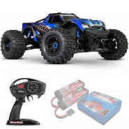 MAXX Traxxas WideMaxx 1:10 4WD RTR ������� �� ����� (89086-4-BLUE)